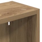 vidaXL Kúpeľňová nástenná skriňa Remeselnícky dub 20 x 16 x 62,5 cm – Obrázok 9
