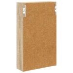 vidaXL Kúpeľňová nástenná skriňa s poličkou Sonoma dub 30 x 10 x 50 cm – Obrázok 8