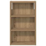 vidaXL Kúpeľňová nástenná skriňa Remeselnícky dub 30 x 10 x 50 cm – Obrázok 6