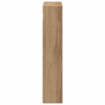 vidaXL Kúpeľňová nástenná skriňa Remeselnícky dub 30 x 10 x 50 cm – Obrázok 7