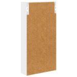 vidaXL Kúpeľňová nástenná skriňa s poličkou Biely 30 x 10 x 60,5 cm – Obrázok 8