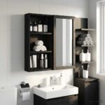vidaXL Kúpeľňová nástenná skriňa Nástenný Čierny Dub 30 x 10 x 60,5 cm – Obrázok 5