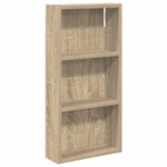 vidaXL Kúpeľňová nástenná skriňa Nástenný Sonoma dub 30 x 10 x 60,5 cm – Obrázok 2