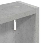 vidaXL Kúpeľňová nástenná skriňa Betónovo Sivá 30 x 10 x 60,5 cm – Obrázok 9