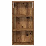 vidaXL Kúpeľňová nástenná skriňa Staré drevo 30 x 10 x 60,5 cm – Obrázok 5