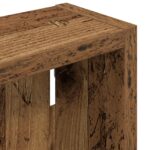 vidaXL Kúpeľňová nástenná skriňa Staré drevo 30 x 10 x 60,5 cm – Obrázok 8