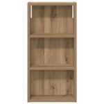 vidaXL Kúpeľňová nástenná skriňa Remeselnícky dub 30 x 10 x 60,5 cm – Obrázok 6