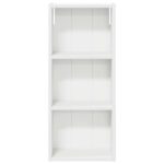 vidaXL Kúpeľňová nástenná skriňa s poličkou Biely 30 x 14 x 70 cm – Obrázok 6