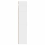 vidaXL Kúpeľňová nástenná skriňa s poličkou Biely 30 x 14 x 70 cm – Obrázok 7