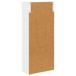 vidaXL Kúpeľňová nástenná skriňa s poličkou Biely 30 x 14 x 70 cm – Obrázok 8