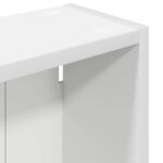 vidaXL Kúpeľňová nástenná skriňa s poličkou Biely 30 x 14 x 70 cm – Obrázok 9