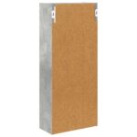 vidaXL Kúpeľňová nástenná skriňa Betónovo Sivá 30 x 14 x 70 cm – Obrázok 8