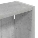 vidaXL Kúpeľňová nástenná skriňa Betónovo Sivá 30 x 14 x 70 cm – Obrázok 9