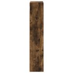 vidaXL Kúpeľňová nástenná skriňa s poličkou Údený Dub 30 x 14 x 70 cm – Obrázok 7