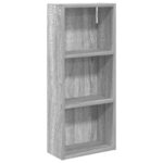 vidaXL Kúpeľňová nástenná skriňa Nástenný Sivá Sonoma 30 x 14 x 70 cm – Obrázok 2