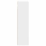 vidaXL Kúpeľňová nástenná skriňa s poličkou Biely 30 x 16 x 62,5 cm – Obrázok 7