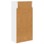 vidaXL Kúpeľňová nástenná skriňa s poličkou Biely 30 x 16 x 62,5 cm – Obrázok 8