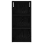 vidaXL Kúpeľňová nástenná skriňa Nástenný Čierny Dub 30 x 16 x 62,5 cm – Obrázok 6