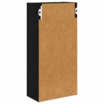 vidaXL Kúpeľňová nástenná skriňa Nástenný Čierny Dub 30 x 16 x 62,5 cm – Obrázok 8