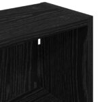 vidaXL Kúpeľňová nástenná skriňa Nástenný Čierny Dub 30 x 16 x 62,5 cm – Obrázok 9