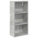 vidaXL Kúpeľňová nástenná skriňa Betónovo Sivá 30 x 16 x 62,5 cm – Obrázok 2