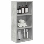 vidaXL Kúpeľňová nástenná skriňa Betónovo Sivá 30 x 16 x 62,5 cm – Obrázok 3
