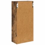 vidaXL Kúpeľňová nástenná skriňa Nástenný Údený Dub 30 x 16 x 62,5 cm – Obrázok 8