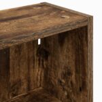 vidaXL Kúpeľňová nástenná skriňa Nástenný Údený Dub 30 x 16 x 62,5 cm – Obrázok 9
