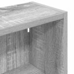 vidaXL Kúpeľňová nástenná skriňa Sivá Sonoma 30 x 16 x 62,5 cm – Obrázok 9