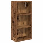 vidaXL Kúpeľňová nástenná skriňa Staré drevo 30 x 16 x 62,5 cm – Obrázok 2