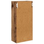 vidaXL Kúpeľňová nástenná skriňa Staré drevo 30 x 16 x 62,5 cm – Obrázok 8