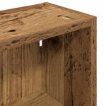 vidaXL Kúpeľňová nástenná skriňa Staré drevo 30 x 16 x 62,5 cm – Obrázok 9