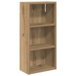 vidaXL Kúpeľňová nástenná skriňa Remeselnícky dub 30 x 16 x 62,5 cm – Obrázok 2