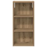 vidaXL Kúpeľňová nástenná skriňa Remeselnícky dub 30 x 16 x 62,5 cm – Obrázok 6