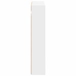 vidaXL Kúpeľňová nástenná skriňa s poličkou Biely 40 x 10 x 50 cm – Obrázok 7