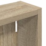 vidaXL Kúpeľňová nástenná skriňa s poličkou Sonoma dub 40 x 10 x 50 cm – Obrázok 9