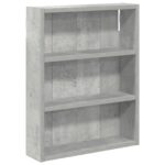 vidaXL Kúpeľňová nástenná skriňa Betónovo Sivá 40 x 10 x 50 cm – Obrázok 2