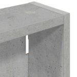 vidaXL Kúpeľňová nástenná skriňa Betónovo Sivá 40 x 10 x 50 cm – Obrázok 9
