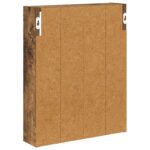 vidaXL Kúpeľňová nástenná skriňa s poličkou Údený Dub 40 x 10 x 50 cm – Obrázok 8
