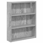 vidaXL Kúpeľňová nástenná skriňa Nástenný Sivá Sonoma 40 x 10 x 50 cm – Obrázok 2