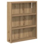 vidaXL Kúpeľňová nástenná skriňa Remeselnícky dub 40 x 10 x 50 cm – Obrázok 2