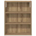 vidaXL Kúpeľňová nástenná skriňa Remeselnícky dub 40 x 10 x 50 cm – Obrázok 6