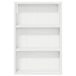 vidaXL Kúpeľňová nástenná skriňa s poličkou Biely 40 x 10 x 60,5 cm – Obrázok 6