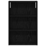 vidaXL Kúpeľňová nástenná skriňa Nástenný Čierny Dub 40 x 10 x 60,5 cm – Obrázok 6