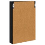 vidaXL Kúpeľňová nástenná skriňa Nástenný Čierny Dub 40 x 10 x 60,5 cm – Obrázok 8