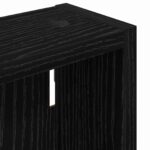 vidaXL Kúpeľňová nástenná skriňa Nástenný Čierny Dub 40 x 10 x 60,5 cm – Obrázok 9