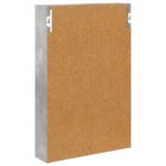 vidaXL Kúpeľňová nástenná skriňa Betónovo Sivá 40 x 10 x 60,5 cm – Obrázok 8