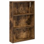 vidaXL Kúpeľňová nástenná skriňa Nástenný Údený Dub 40 x 10 x 60,5 cm – Obrázok 2