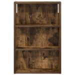 vidaXL Kúpeľňová nástenná skriňa Nástenný Údený Dub 40 x 10 x 60,5 cm – Obrázok 6