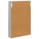vidaXL Kúpeľňová nástenná skriňa Sivá Sonoma 40 x 10 x 60,5 cm – Obrázok 8